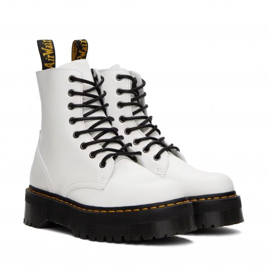 Jadon Zip White Polished Smooth