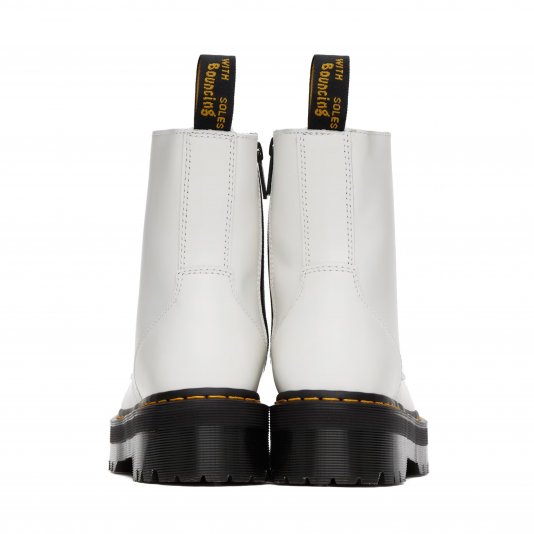 Jadon Zip White Polished Smooth