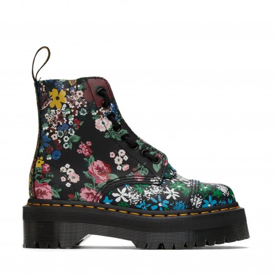 Sinclair Floral Black Floral Mash Up Backhand