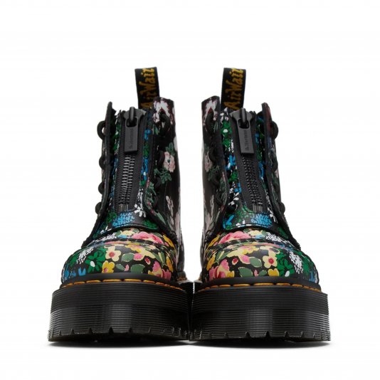 Sinclair Floral Black Floral Mash Up Backhand