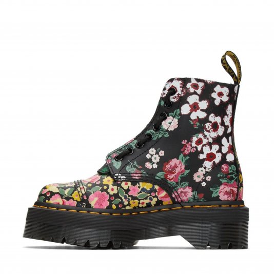 Sinclair Floral Black Floral Mash Up Backhand