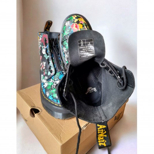 Sinclair Floral Black Floral Mash Up Backhand ( У )