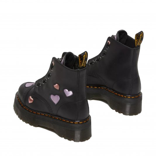 Sinclair Heart Black Lapstone / Satin Lux
