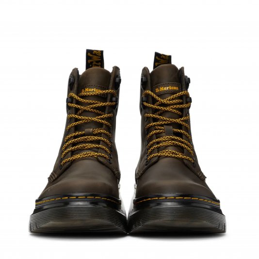 Tarik Dark Brown Crazy Horse
