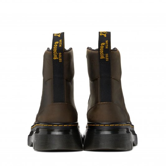 Tarik Dark Brown Crazy Horse