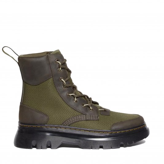 Tarik Olive Waxed Full Grain / Hydro / Recycled Nylon Ripstop