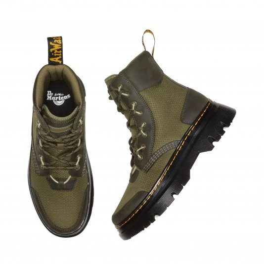 Tarik Olive Waxed Full Grain / Hydro / Recycled Nylon Ripstop