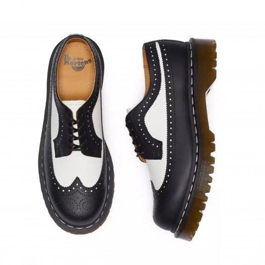 3989 Bex Black/White Smooth