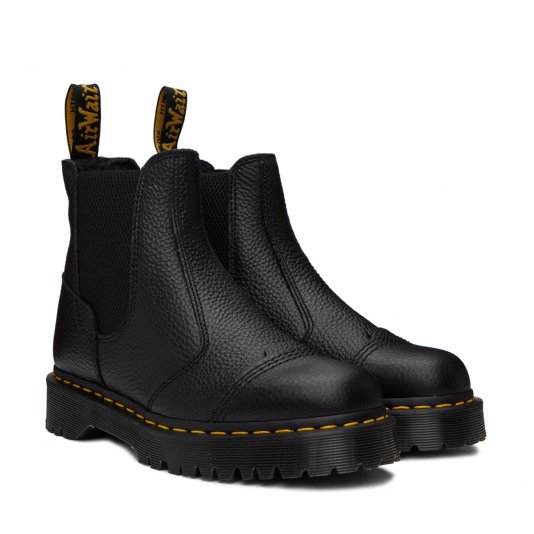 2976 Bex Fleece Black Milled Nappa