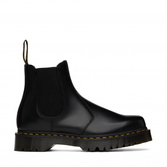 2976 Bex Squared Toe Black Polished Smooth