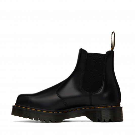 2976 Bex Squared Toe Black Polished Smooth