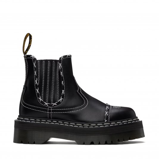 2976 Platform Gothic Americana Black Wanama