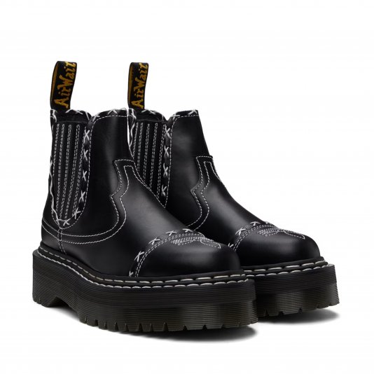 2976 Platform Gothic Americana Black Wanama