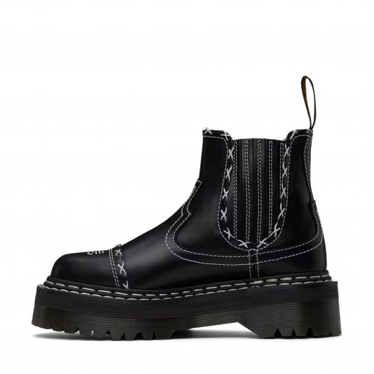2976 Platform Gothic Americana Black Wanama