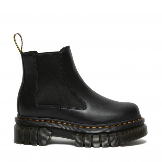 Chelsea Audrick Platform Black Nappa Lux
