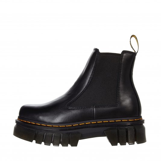 Chelsea Audrick Platform Black Nappa Lux