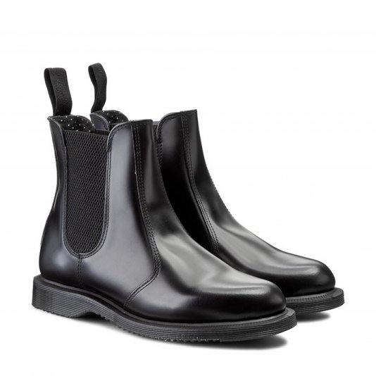 Flora Black Polished Smooth