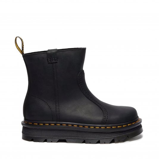 Zebzag Rigger Slip On Black Wyoming