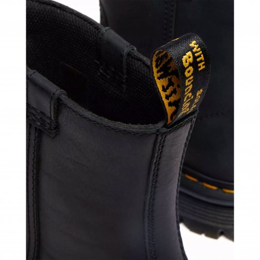 Zebzag Rigger Slip On Black Wyoming