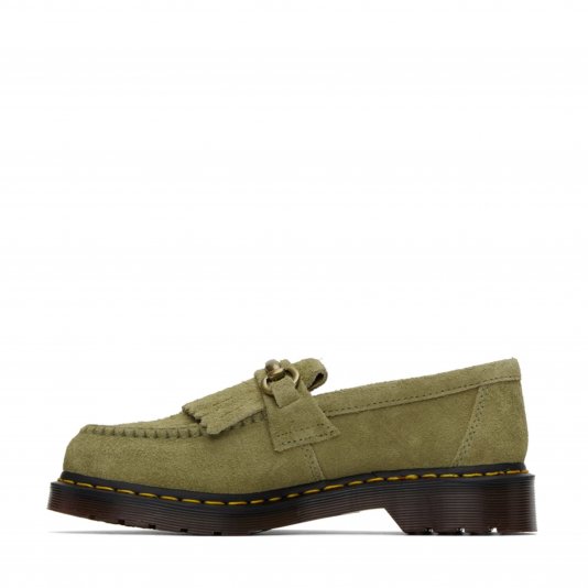 Adrian Pale Olive Desert Oasis Suede