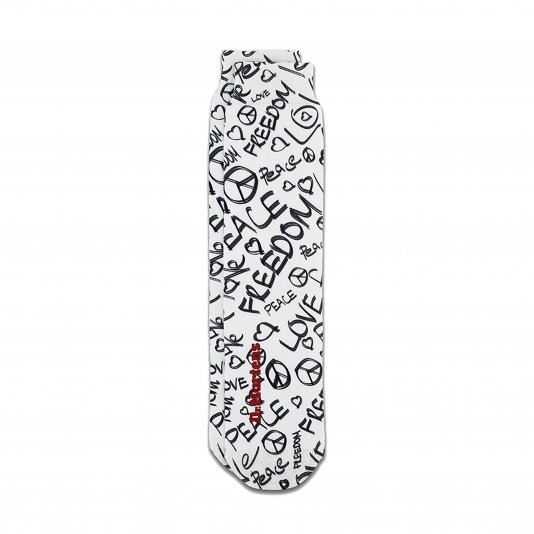 Носки Высокие 1 Шт. Script White - L