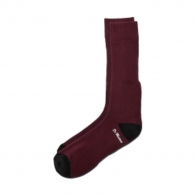 Носки Высокие 1 Шт. The Double Doc Cotton Oxblood - M