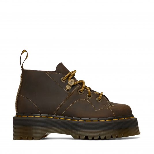 Church Platform Arc Dark Brown Crazy Horse