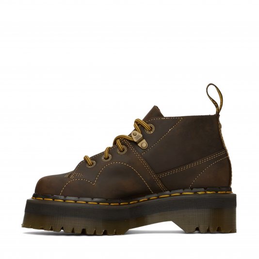 Church Platform Arc Dark Brown Crazy Horse