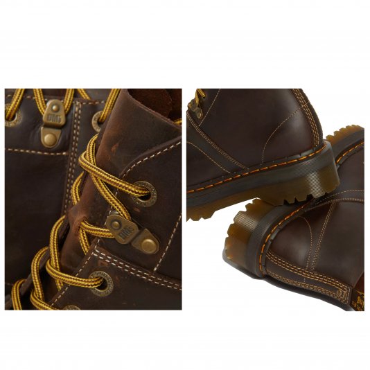 Church Platform Arc Dark Brown Crazy Horse