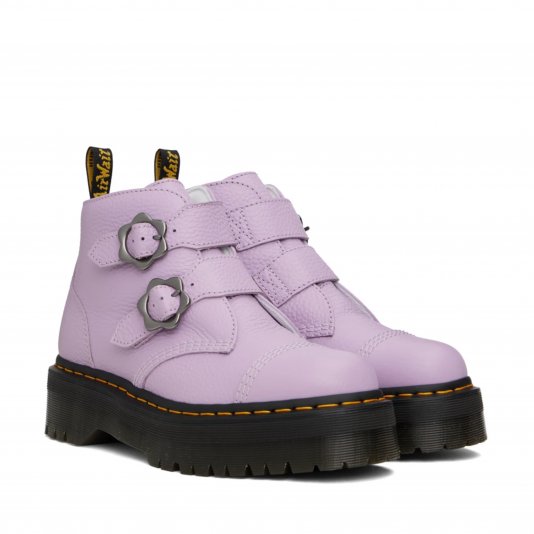 Devon Flower Lilac Milled Nappa