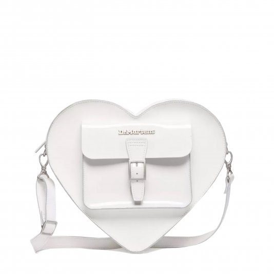 Heart Shaped White Kyiv / Patent Lamper / Smooth