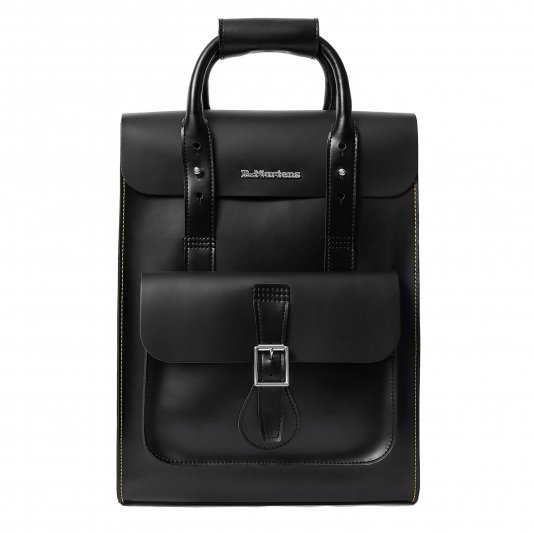 Laptop Bag Black Smooth / Kyiv