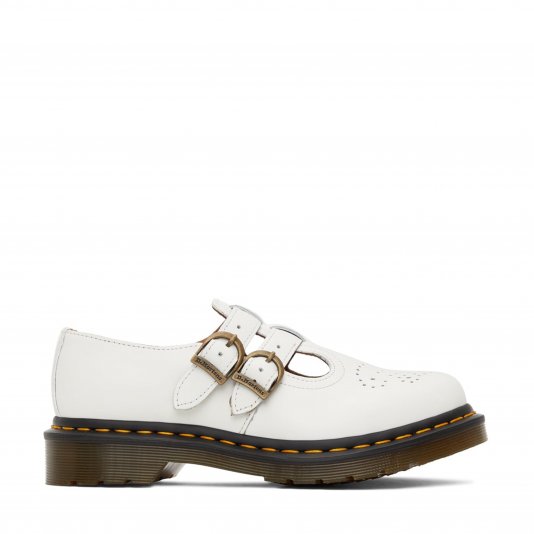 8065 Mary Jane White Smooth