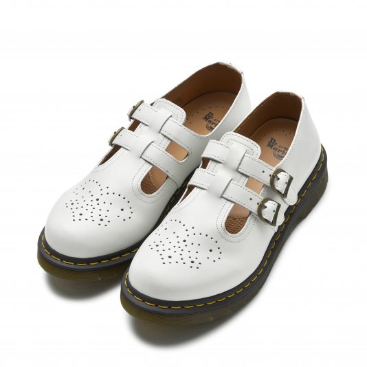 8065 Mary Jane White Smooth
