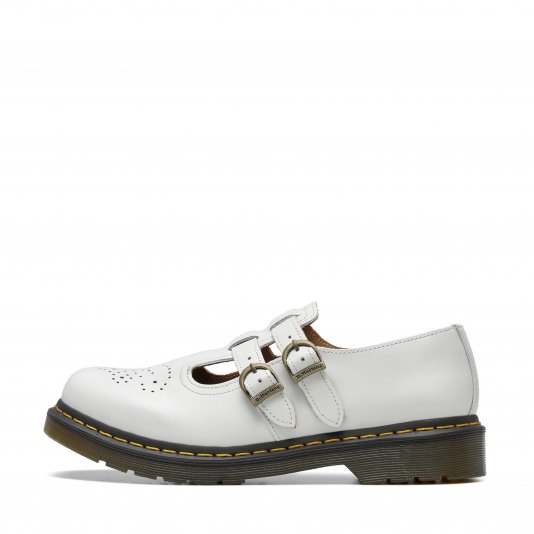 8065 Mary Jane White Smooth