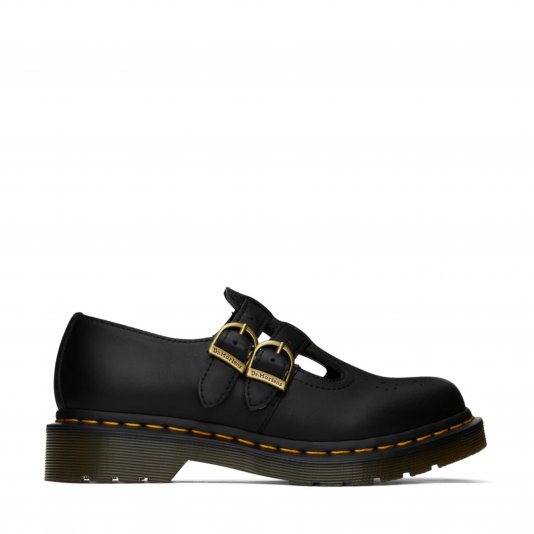 8065 Vegan Mary Jane Black Felix Rub Off