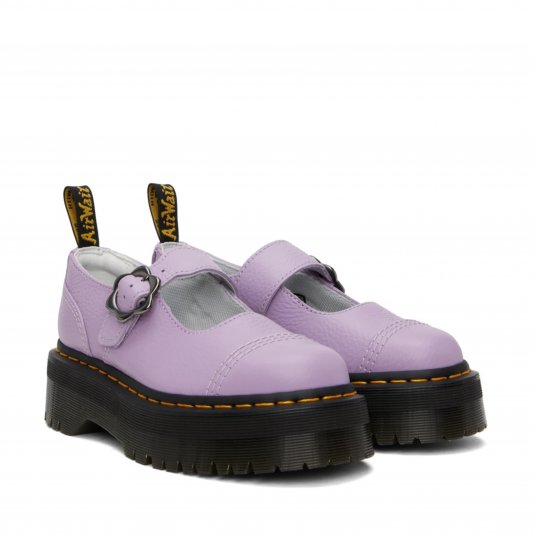 Addina Flower Platform Lilac Milled Nappa
