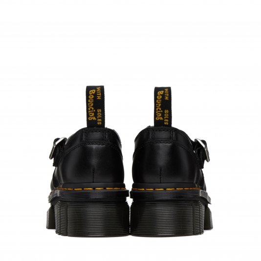 Audrick Platform Mary Jane Black Nappa Lux