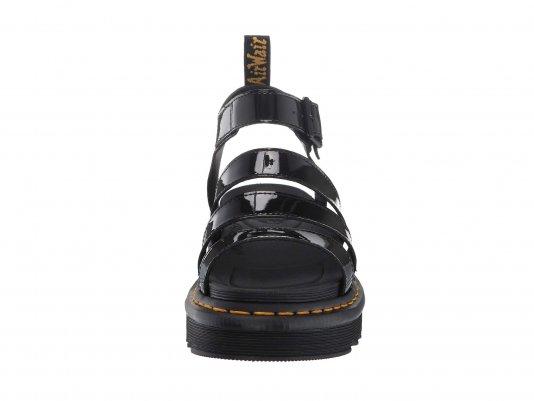 Blaire Black Patent Lamper