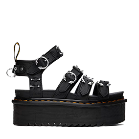 Blaire Platform Piercing Black Athena