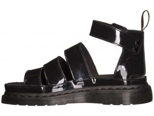 Clarissa Black Patent Lamper