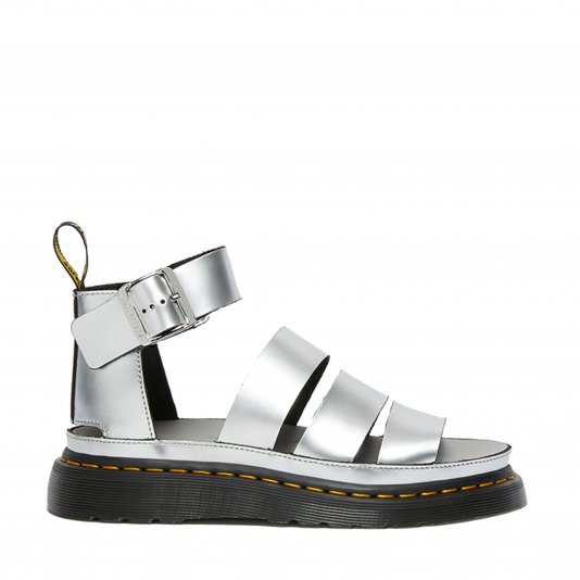 Clarissa II Metallic Silver Calf