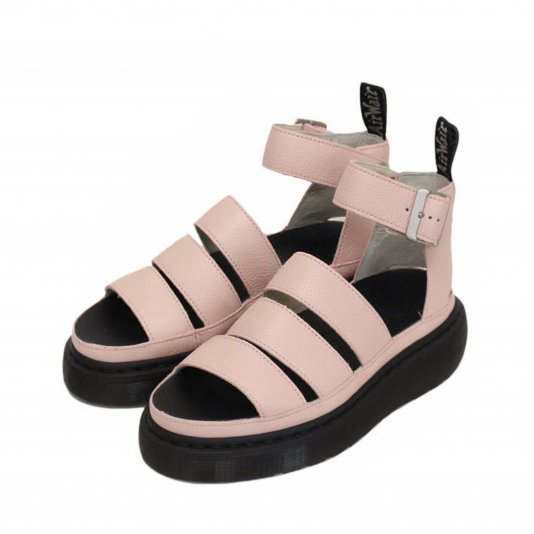 Clarissa Platform Pink Salt Metallic Pisa