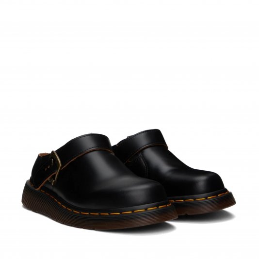 Isham Black Vintage Smooth