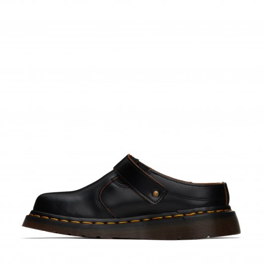 Isham Black Vintage Smooth