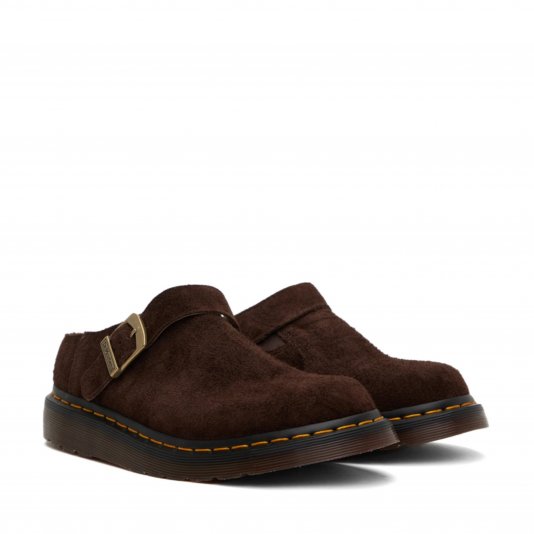 Isham Dark Brown Desert Oasis Suede