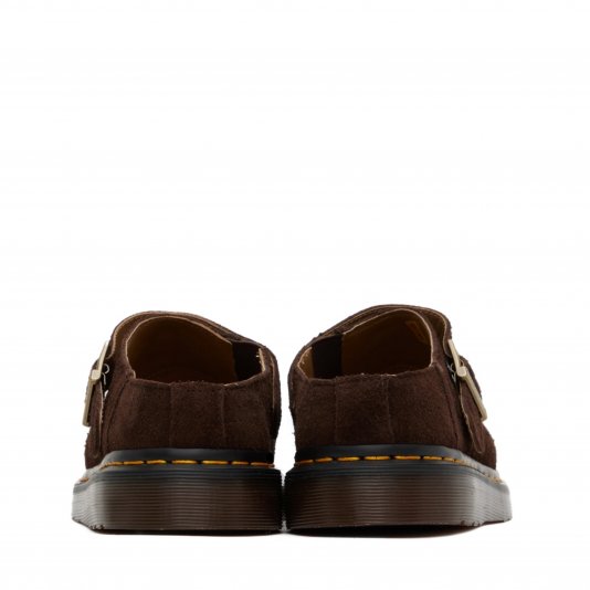 Isham Dark Brown Desert Oasis Suede