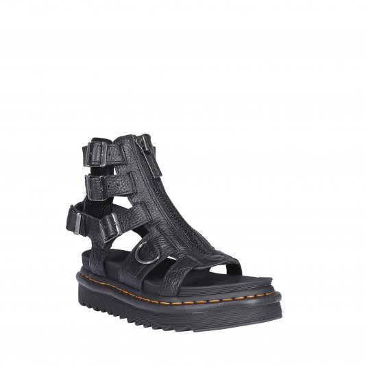 Olson Zip Black Milled Nappa