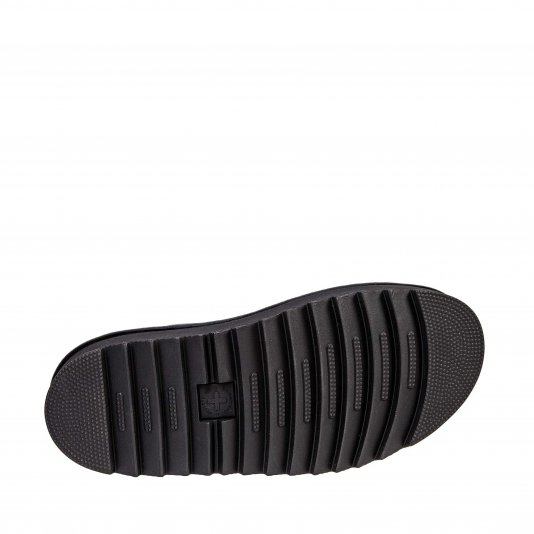 Olson Zip Black Milled Nappa