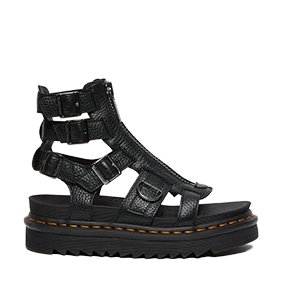 Olson Zip Black Milled Nappa